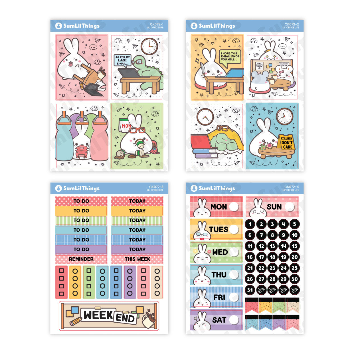 SLT Mini Vertical Sticker Subscription (3-Month Plan)