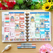 Vertical Kit - Books, Dragons & Tea (10 Pages) - Gold Foil - SumLilThings