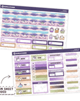 Vertical Kit - Lil' Lavender Sweets (10 Pages) - Holo Gold - SumLilThings