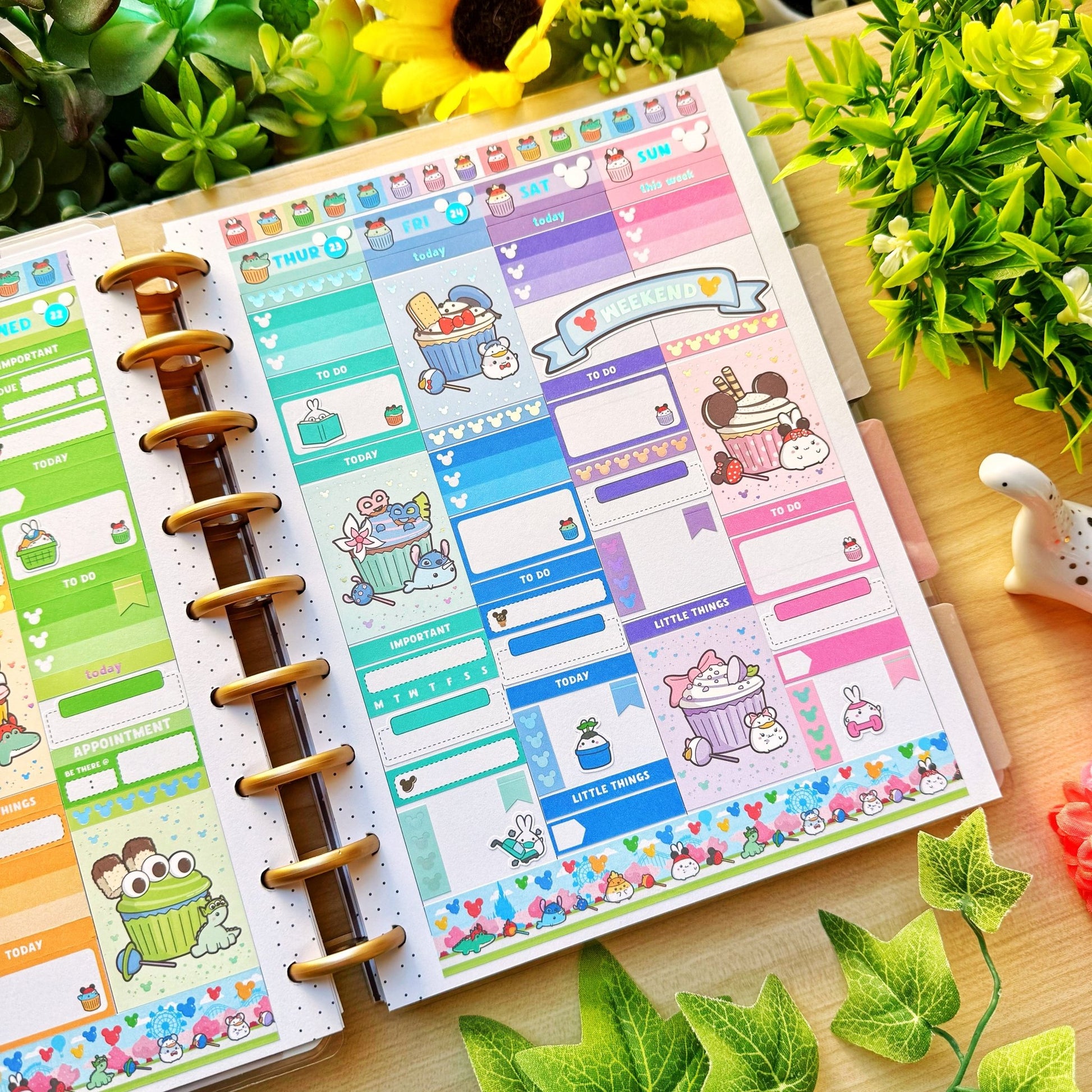 Vertical Kit - Lil' Magical Munchies (10 Pages) - Holographic Foil - SumLilThings