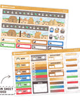 Vertical Kit - Lil Ruins History: Ancient Egypt (10 Pages) - Gold - SumLilThings