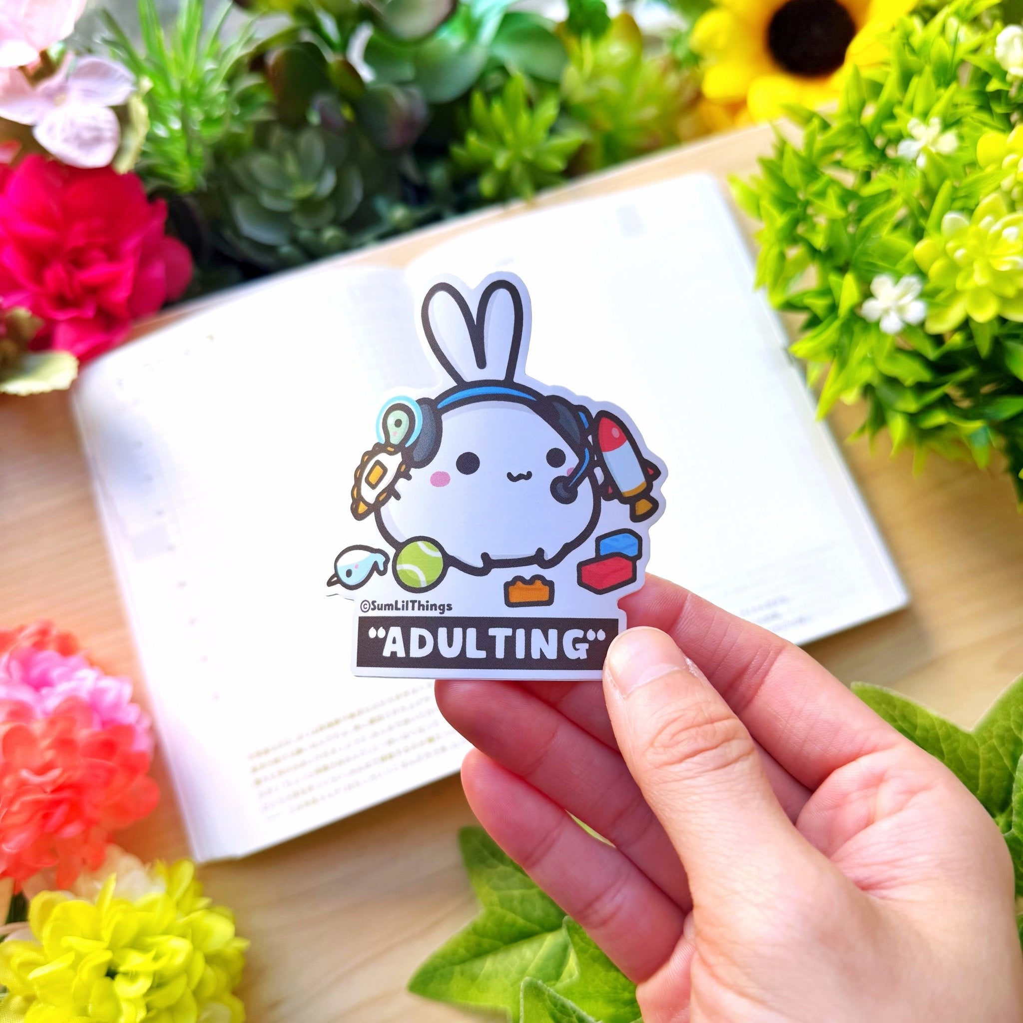 Vinyl Sticker - Adulting - SumLilThings