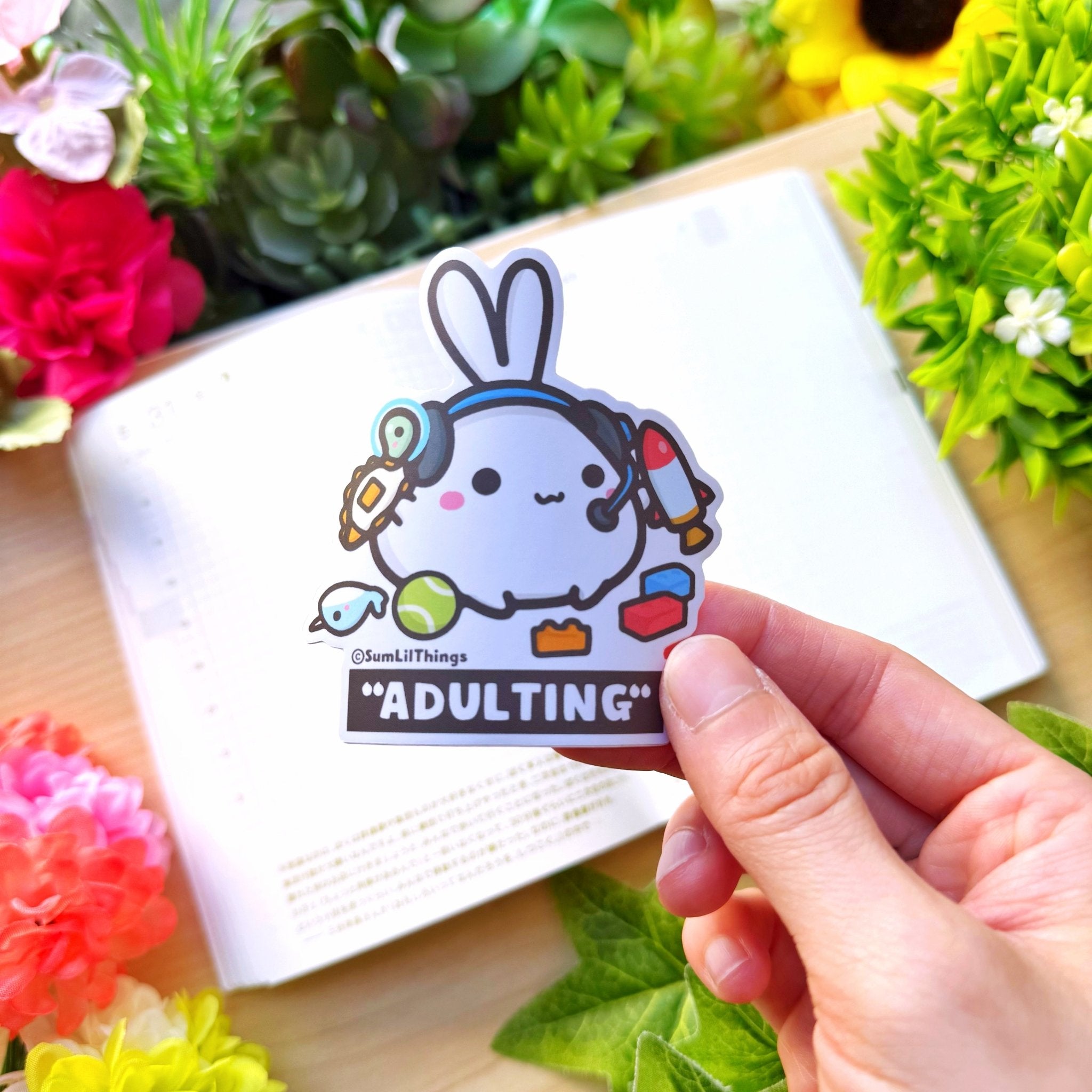 Vinyl Sticker - Adulting - SumLilThings