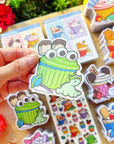 Vinyl Sticker - Alien Nohnoh Cupcake - SumLilThings