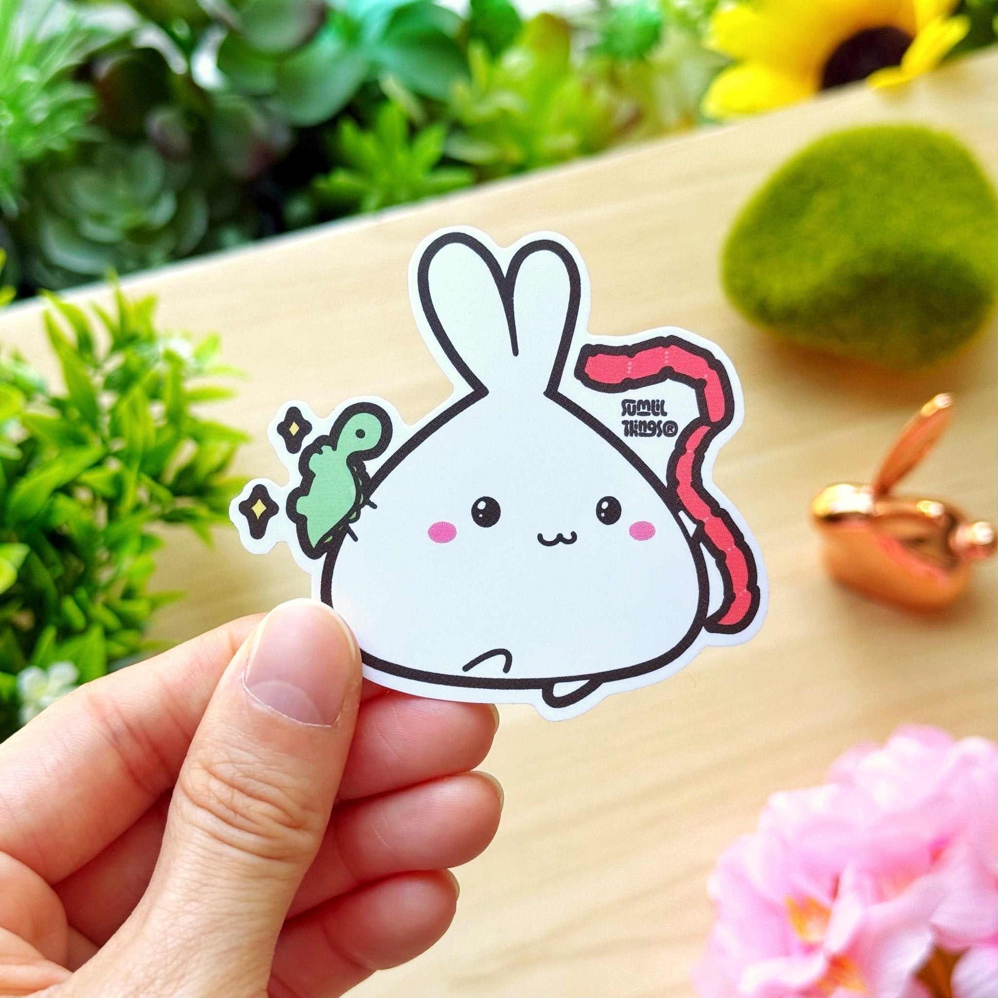 Vinyl Sticker - Arcade Lil with Tickets - SumLilThings