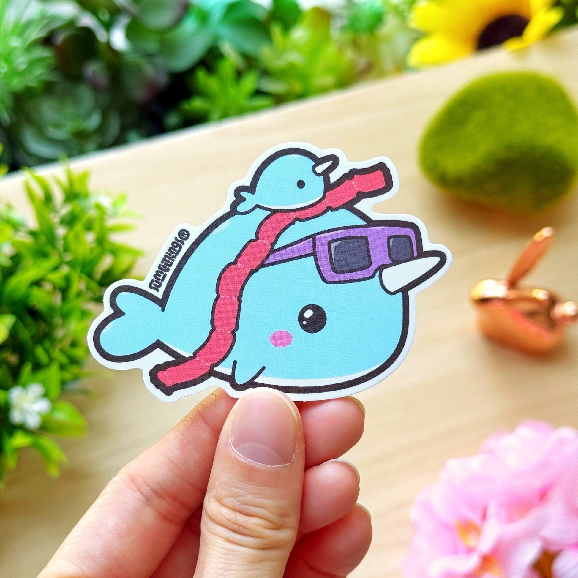 Vinyl Sticker - Arcade Narnar with Tickets - SumLilThings