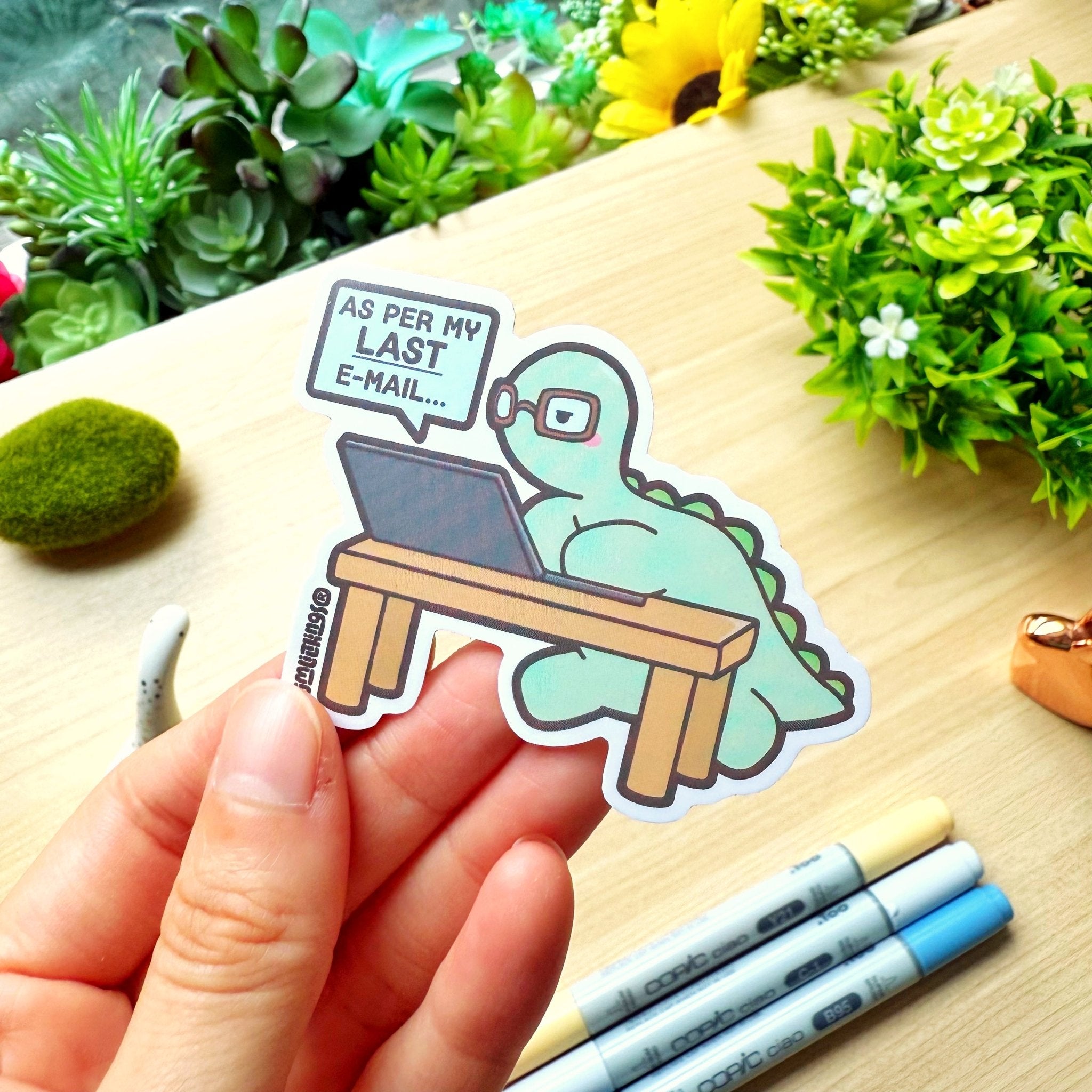 Vinyl Sticker - As Per My Last Email - SumLilThings