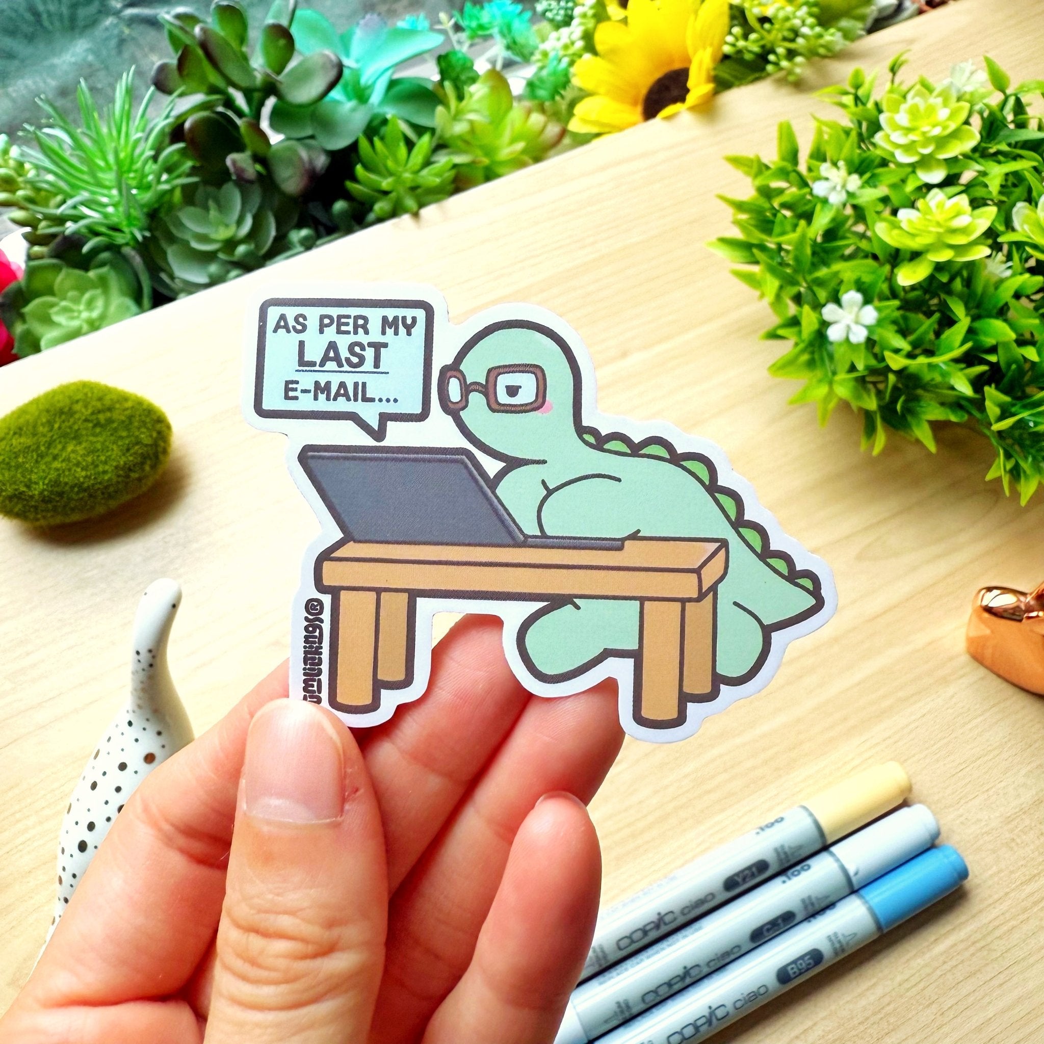 Vinyl Sticker - As Per My Last Email - SumLilThings