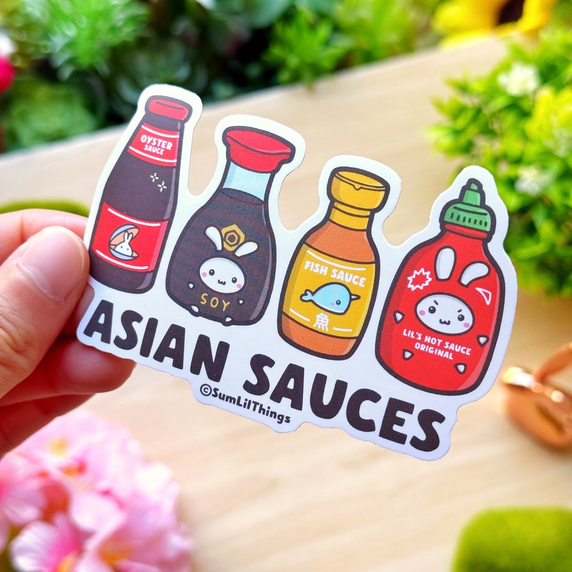 Vinyl Sticker - Asian Sauces - SumLilThings