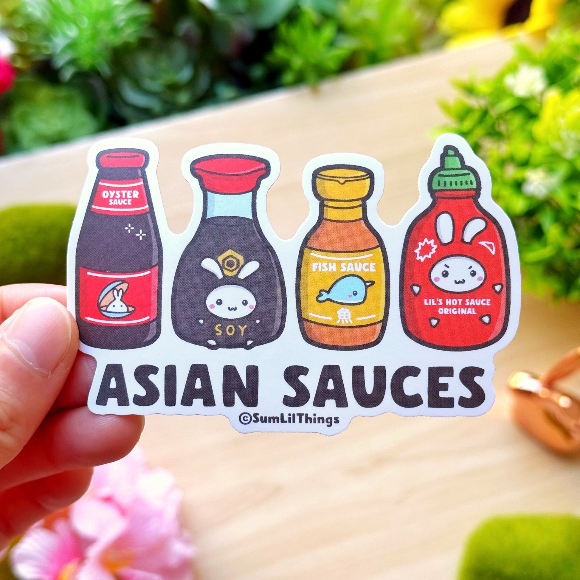 Vinyl Sticker - Asian Sauces - SumLilThings