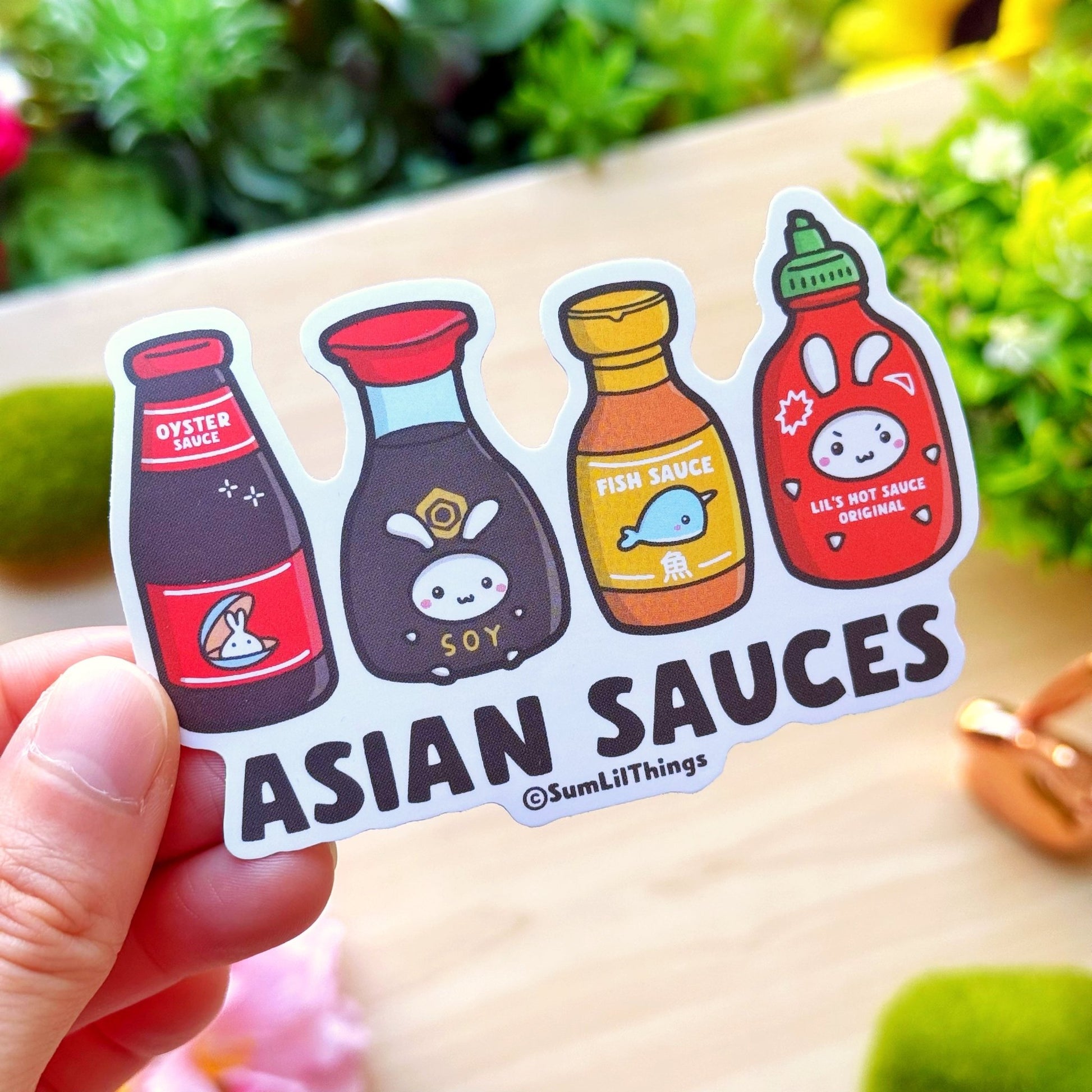 Vinyl Sticker - Asian Sauces - SumLilThings