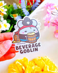 Vinyl Sticker - Beverage Goblin Oatmeal - SumLilThings