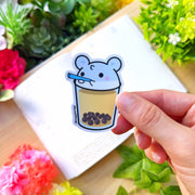 Vinyl Sticker - Boba Oatmeal - SumLilThings