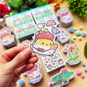 Vinyl Sticker - Chichi the Artist (Books) - SumLilThings