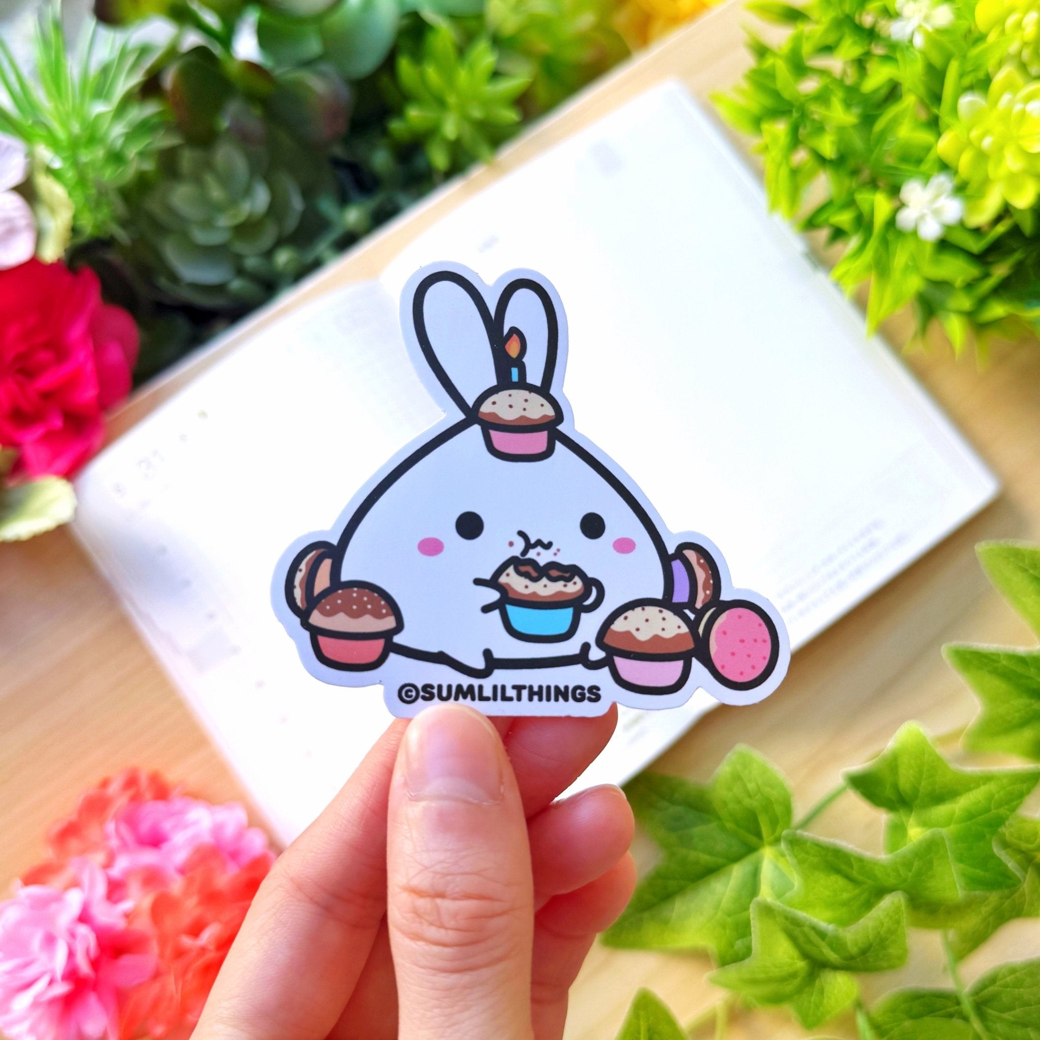 Vinyl Sticker - Cupcake Lil - SumLilThings