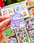 Vinyl Sticker - Daisy Cinnamon Cupcake - SumLilThings