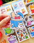 Vinyl Sticker - Donald Oatmeal Cupcake - SumLilThings