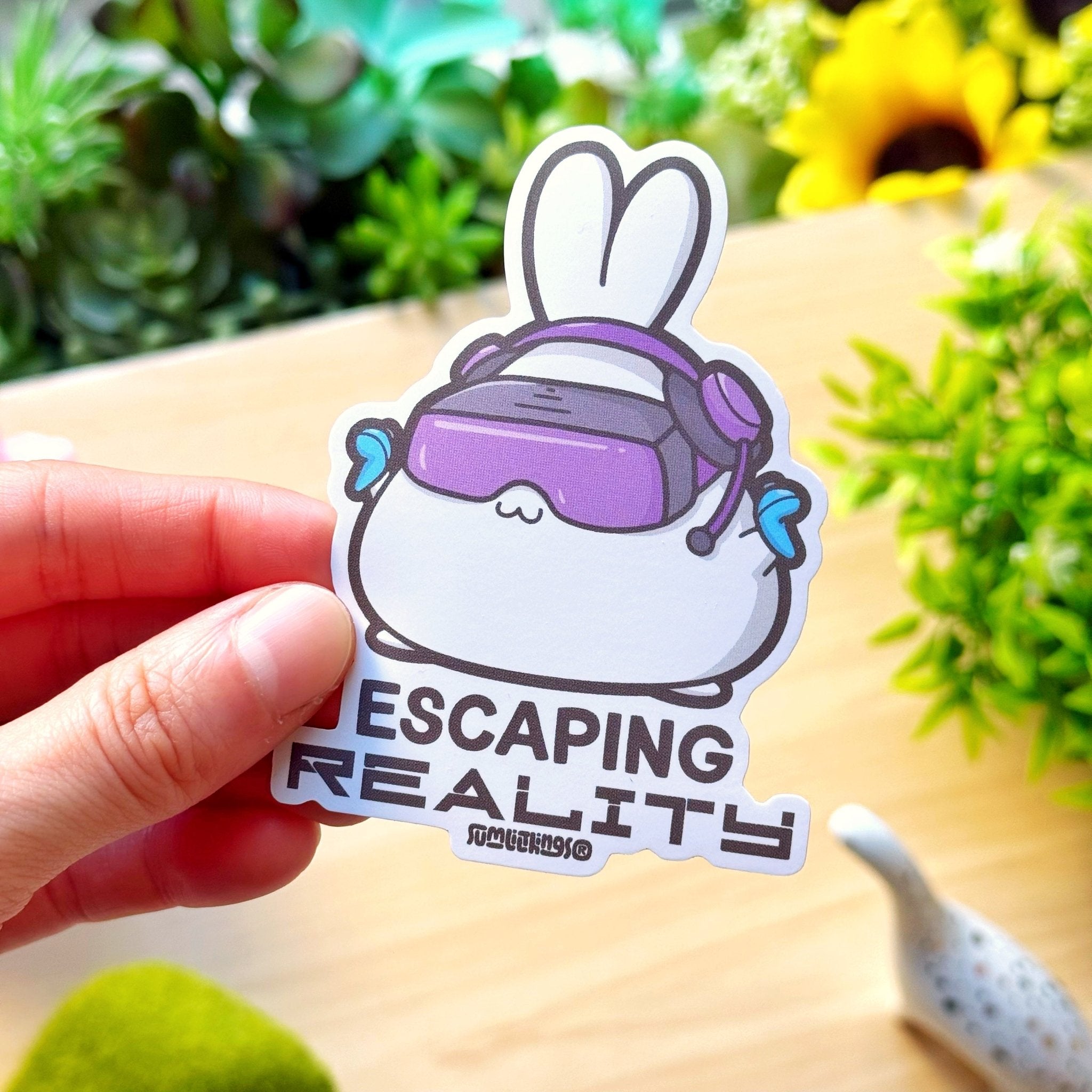 Vinyl Sticker - Escaping Reality - SumLilThings