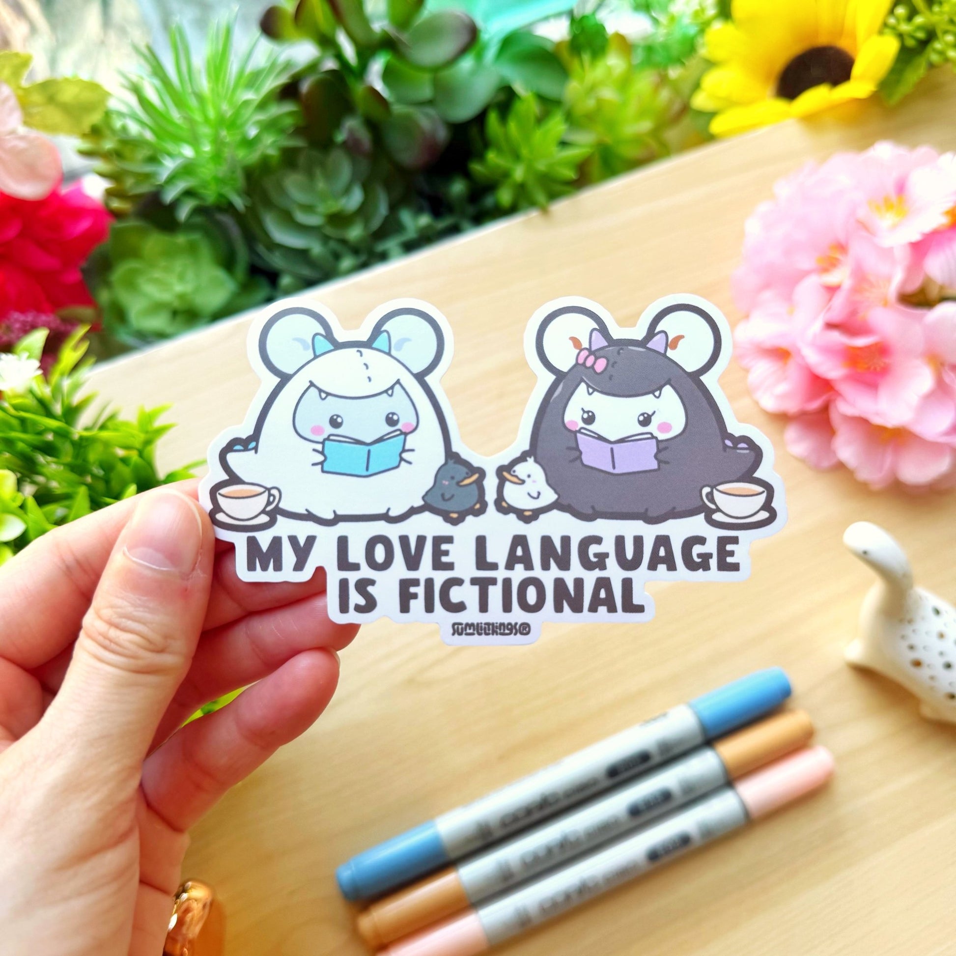 Vinyl Sticker - Fictional Love Language - SumLilThings