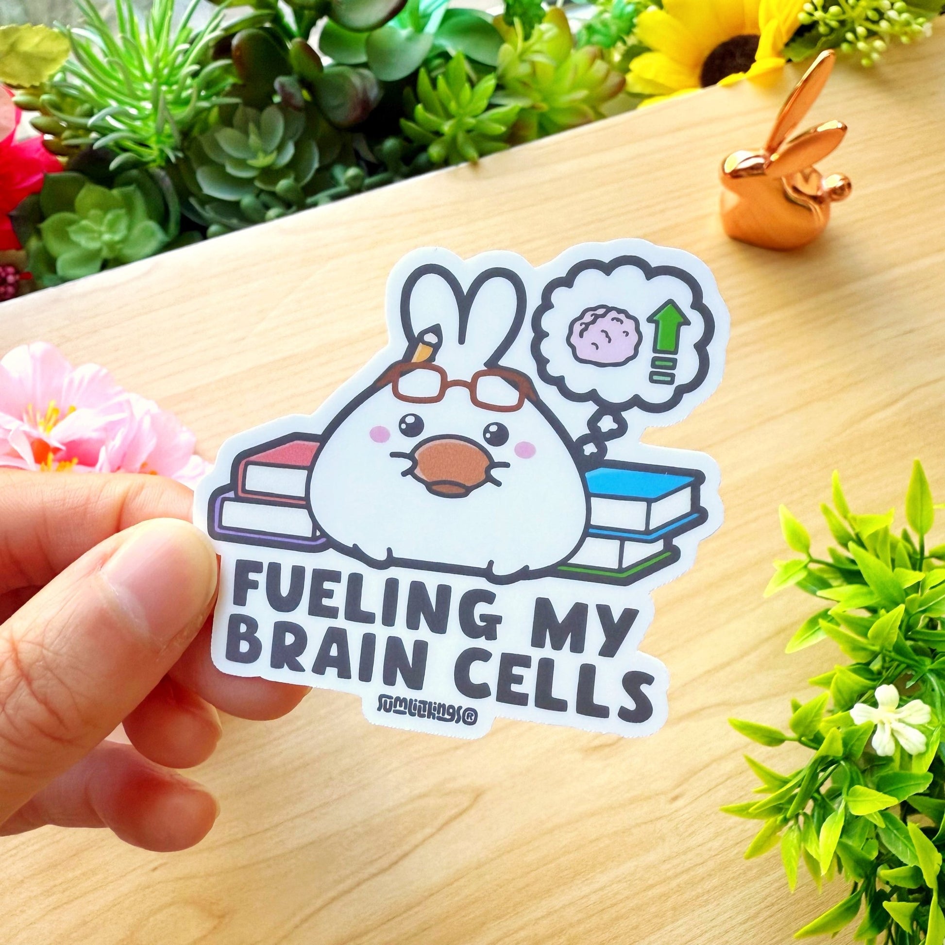 Vinyl Sticker - Fueling My Brain Cells - SumLilThings