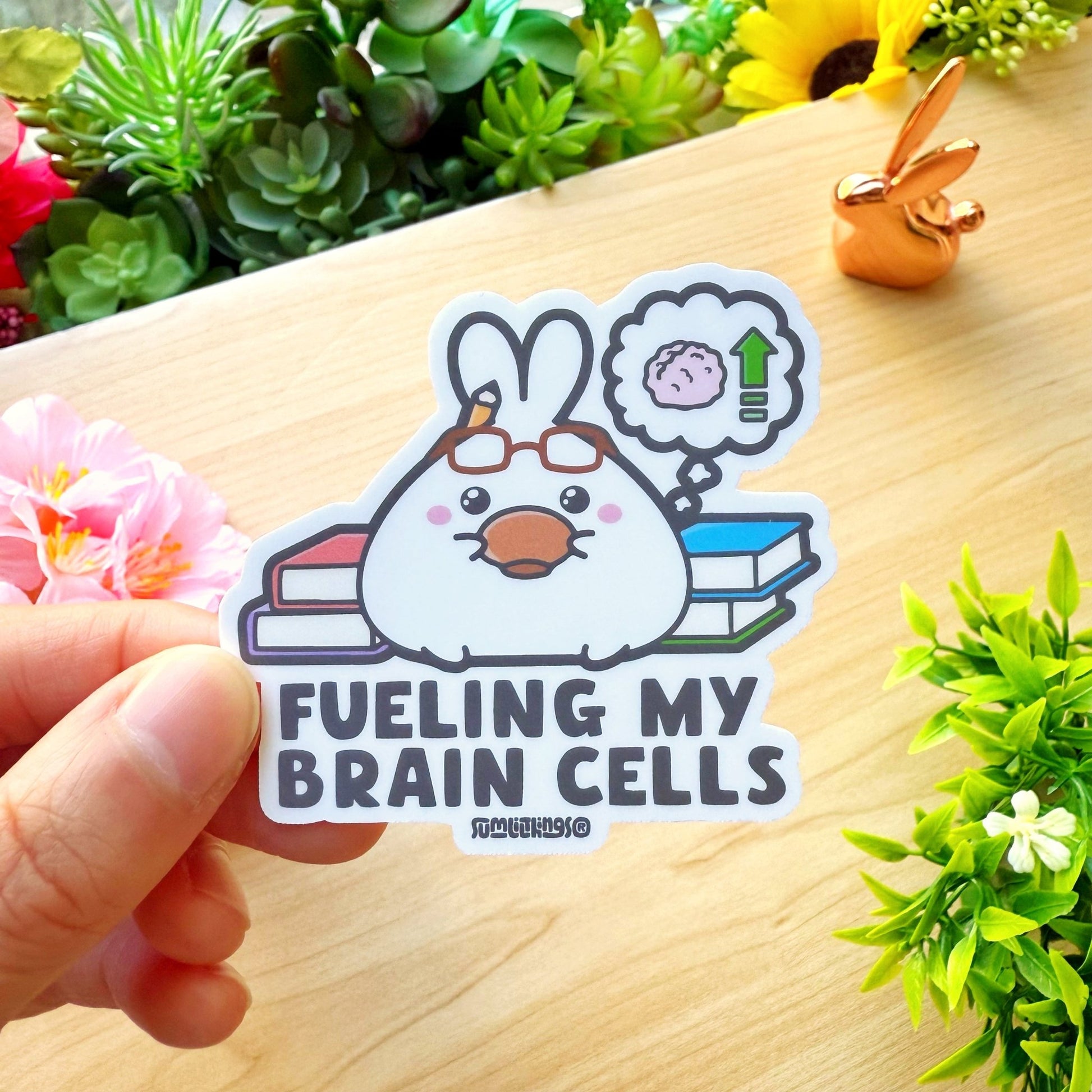 Vinyl Sticker - Fueling My Brain Cells - SumLilThings