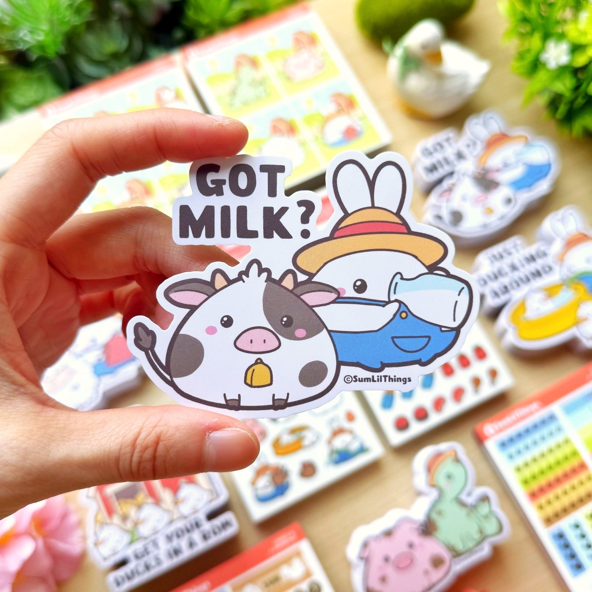 Vinyl Sticker - Got Milk? - SumLilThings
