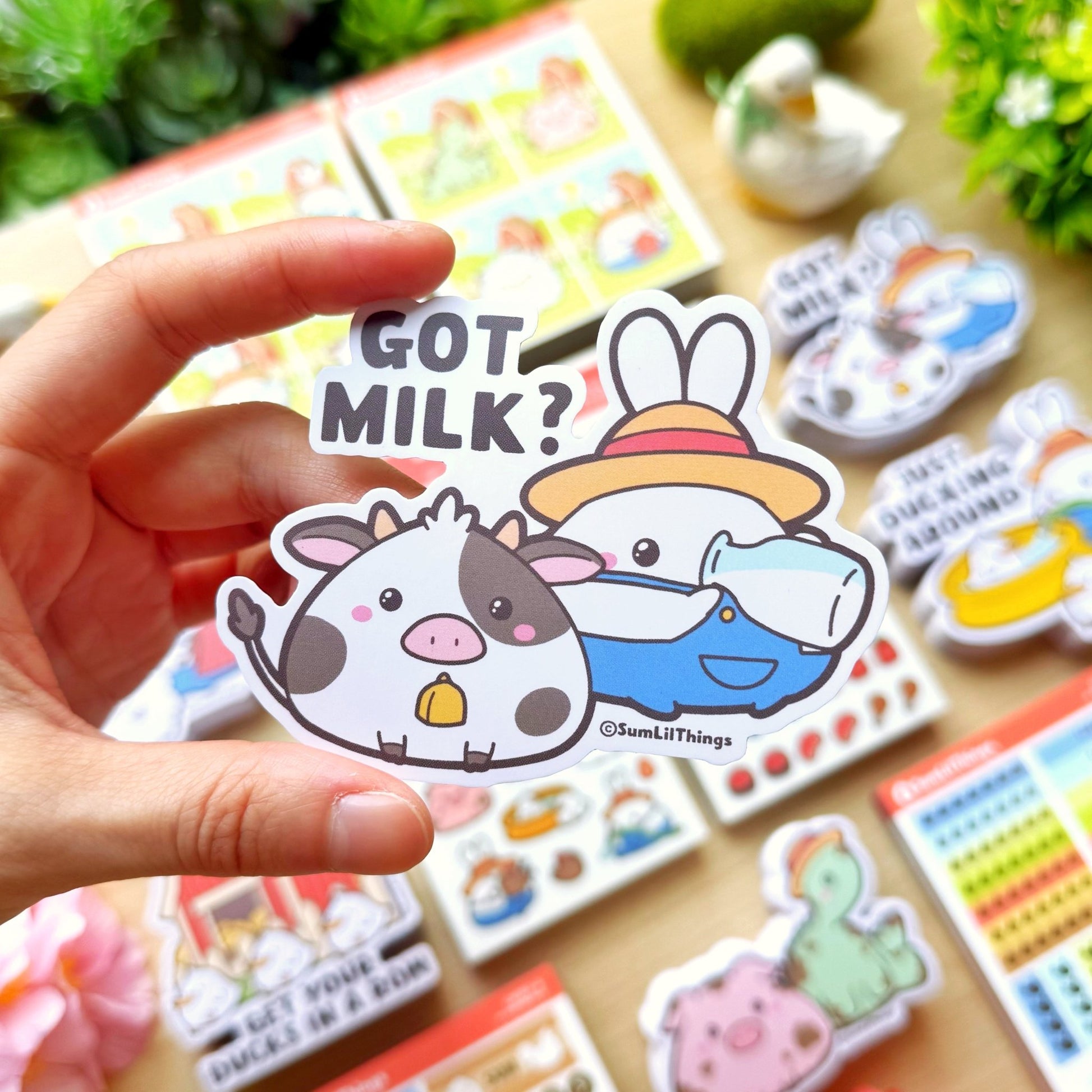 Vinyl Sticker - Got Milk? - SumLilThings