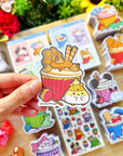 Vinyl Sticker - Honeybear Chichi Cupcake - SumLilThings