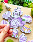 Vinyl Sticker - Lavender Roll (Transparent) - SumLilThings