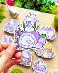 Vinyl Sticker - Lavender Roll (Transparent) - SumLilThings