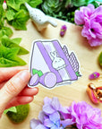 Vinyl Sticker - Lavender Sandwich (Transparent) - SumLilThings