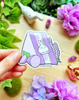 Vinyl Sticker - Lavender Sandwich (Transparent) - SumLilThings