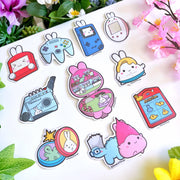 Vinyl Sticker - Lil' 90s Nostalgia (Set of 10) - SumLilThings