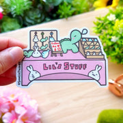 Vinyl Sticker - Lil' Booth (Transparent) - SumLilThings