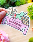 Vinyl Sticker - Lil' Booth (Transparent) - SumLilThings