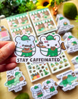 Vinyl Sticker - Lil' Coffee Shop (Set of 8) - SumLilThings