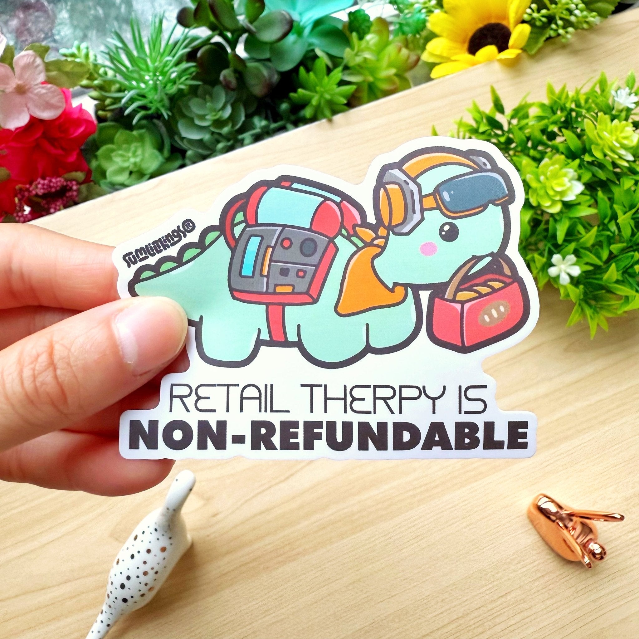 Vinyl Sticker - Lil&#39; Cyber City Life (Set of 7) - SumLilThings