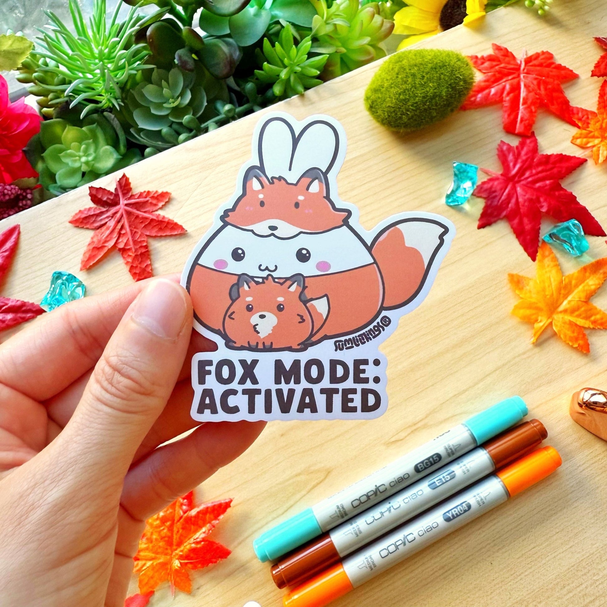 Vinyl Sticker - Lil' Fox Festival (Set of 8) - SumLilThings