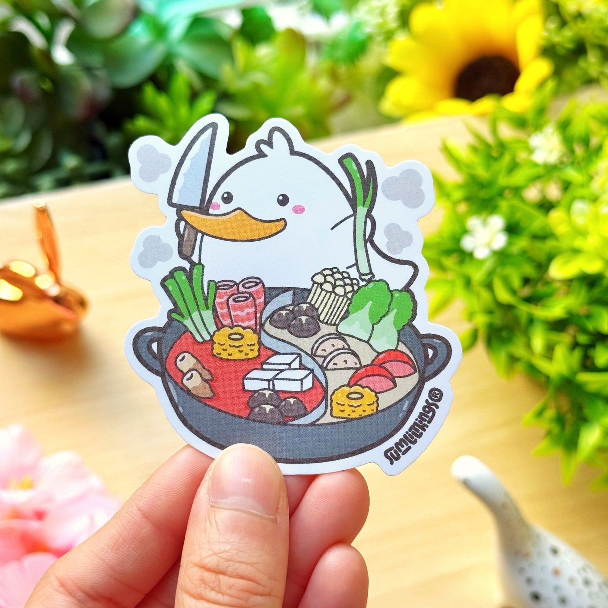 Vinyl Sticker - Lil' Hot Pot (Set of 9) - SumLilThings
