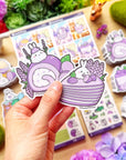 Vinyl Sticker - Lil' Lavender Sweets (Set of 9) - SumLilThings