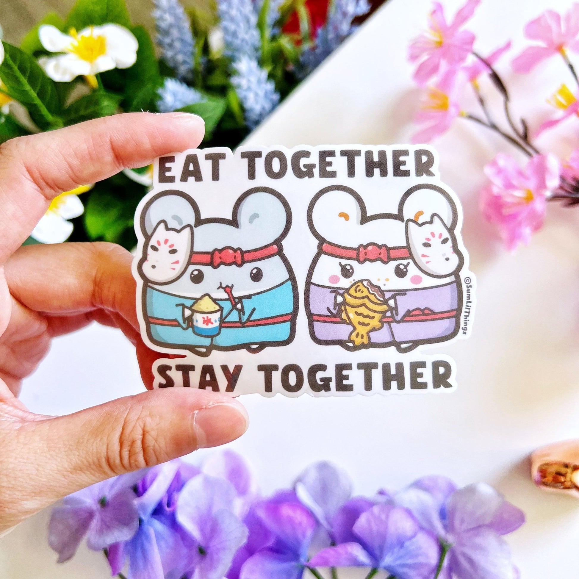 Vinyl Sticker - Lil' Night Market Series (Set of 5) - SumLilThings