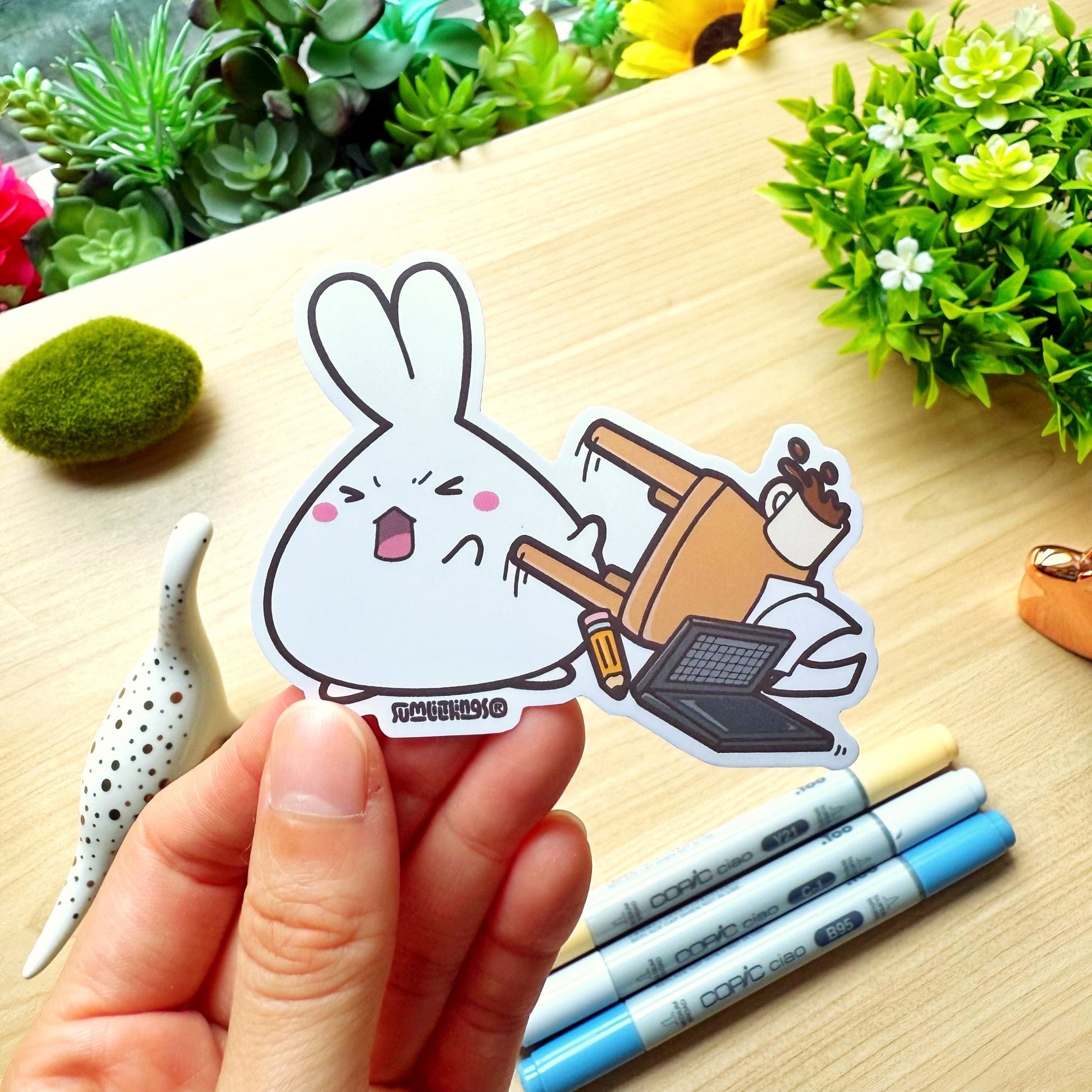 Vinyl Sticker - Lil' Office Life (Set of 8) - SumLilThings