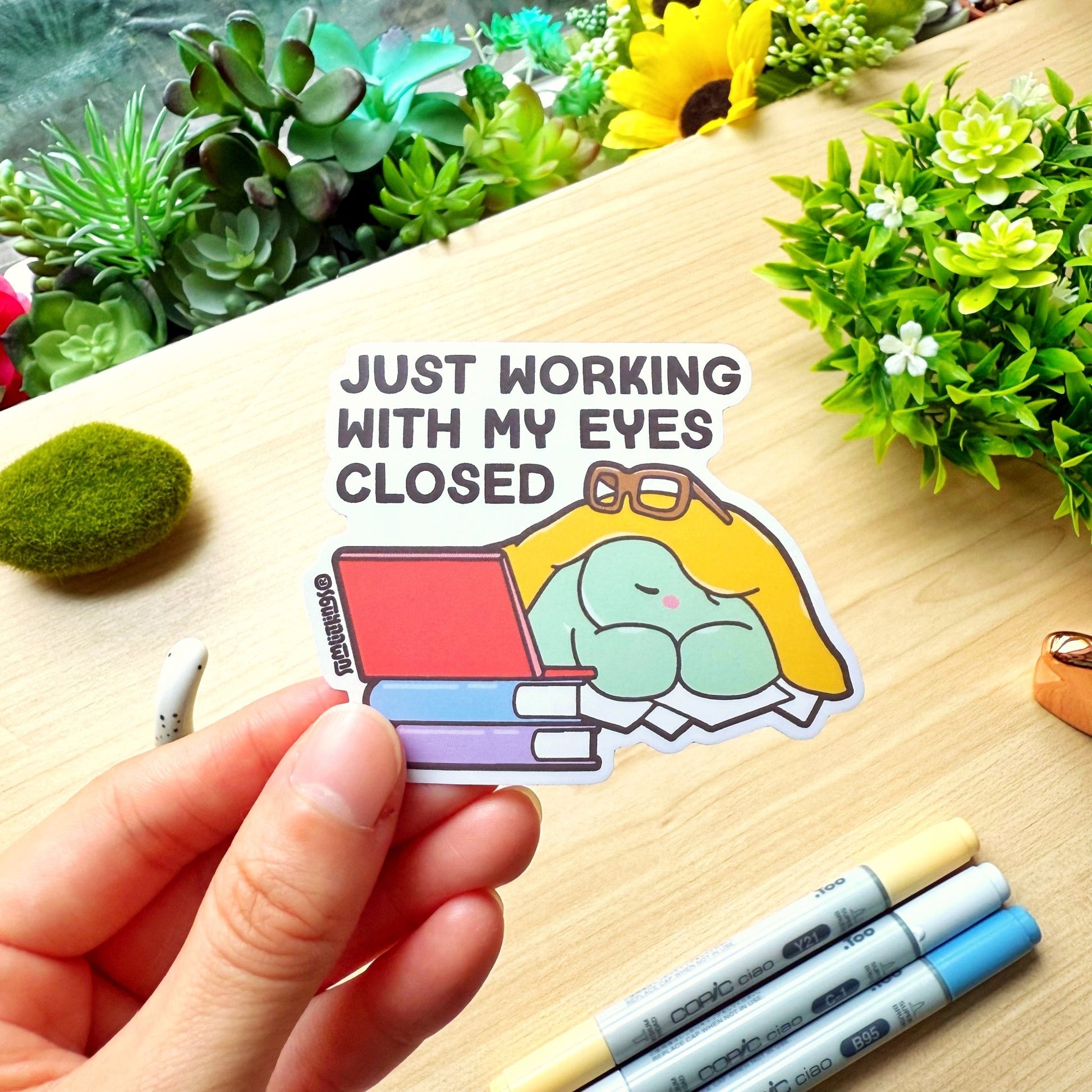 Vinyl Sticker - Lil' Office Life (Set of 8) - SumLilThings