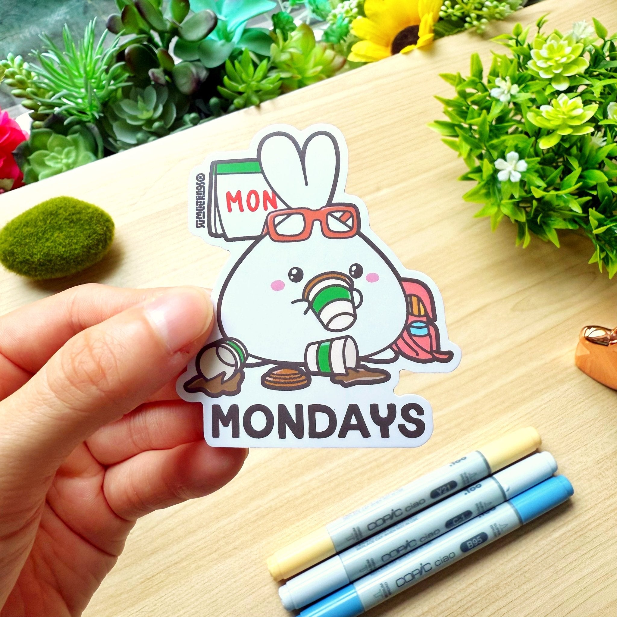 Vinyl Sticker - Lil' Office Life (Set of 8) - SumLilThings