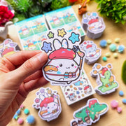 Vinyl Sticker - Lil the Artist (Stars) - SumLilThings