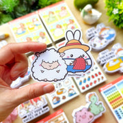 Vinyl Sticker - Lil with Sheep - SumLilThings