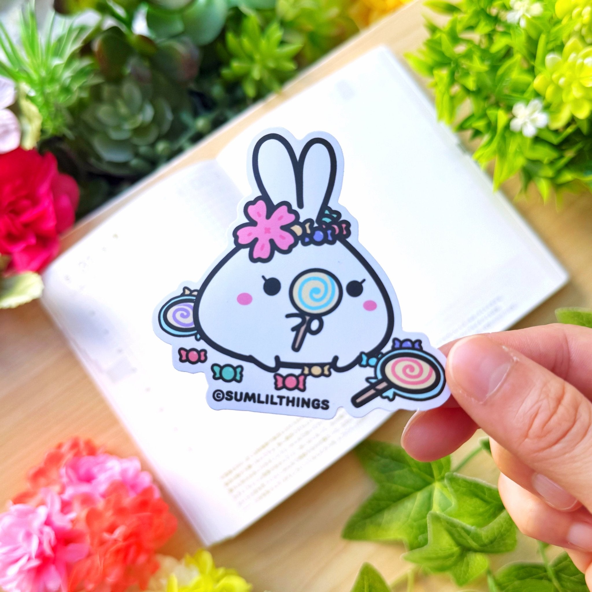 Vinyl Sticker - Lollipop Mimi - SumLilThings