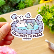 Vinyl Sticker - Marinate In Peace - SumLilThings