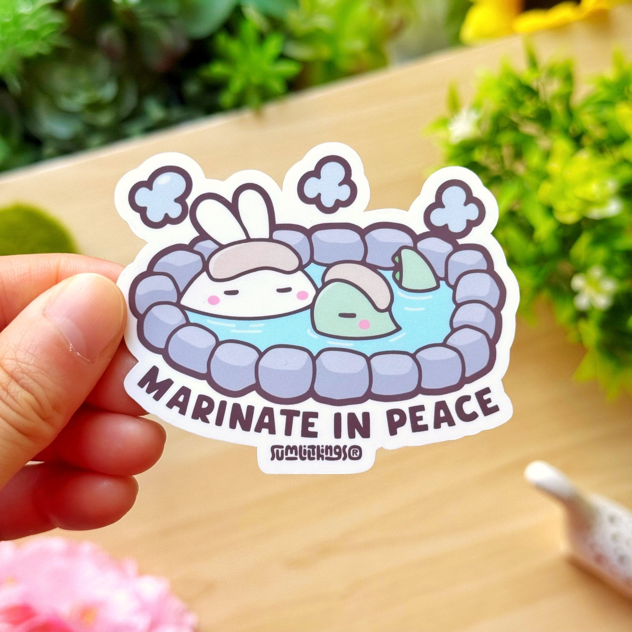 Vinyl Sticker - Marinate In Peace - SumLilThings