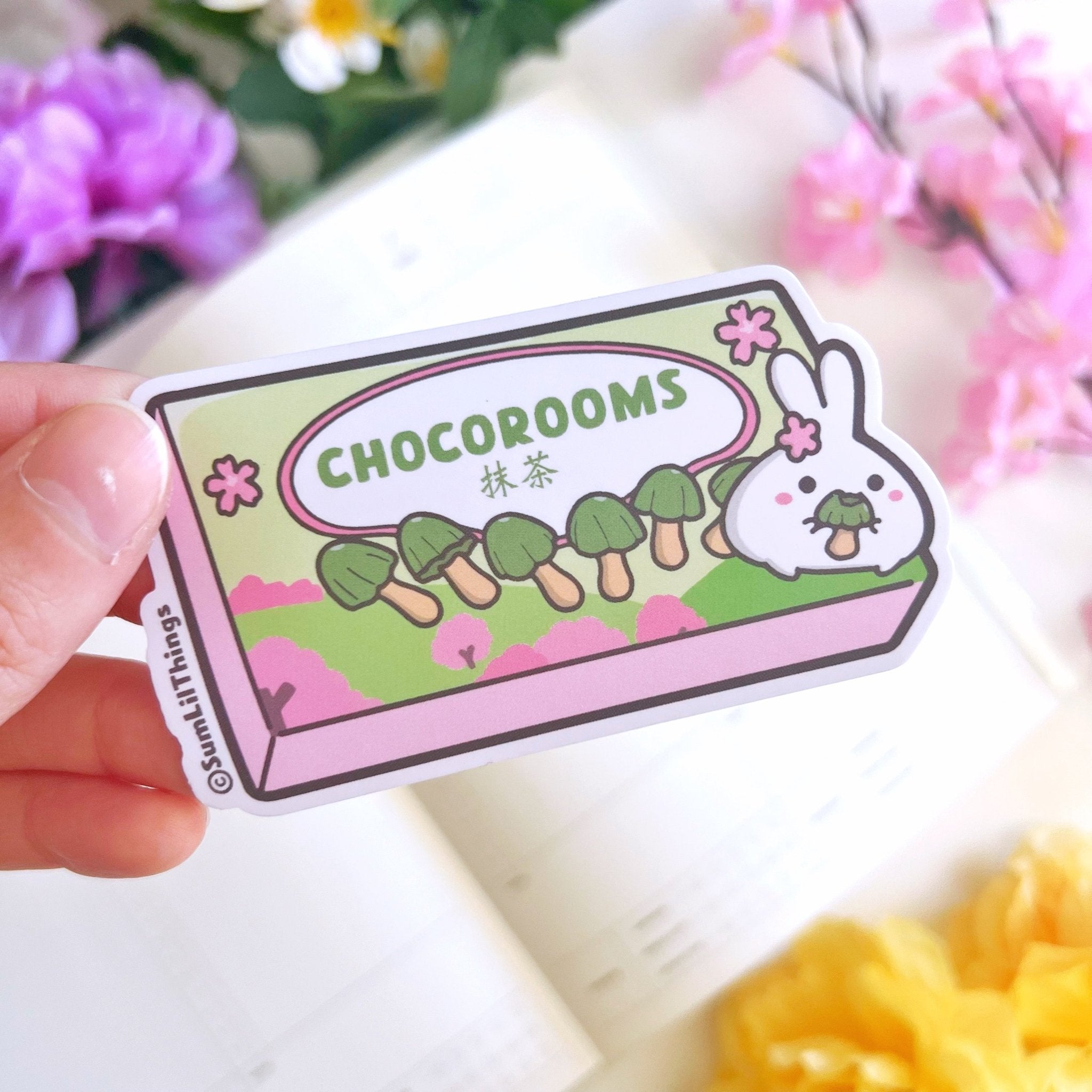 Vinyl Sticker - Matcha Chocorooms - SumLilThings